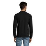 PERFECT LSL MEN PERFECT MEN LSL POLO 180g, schwarz Schwarz | XXL