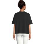 BOXY WOMEN T-SHIRT OVERSIZE, schwarz Schwarz | XS