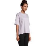 BOXY WOMEN OVERSIZE T-SHIRT, Lilac Lilac | M