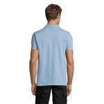 PERFECT MEN Polo 180g, Himmelblaues Piqué Himmelblaues Piqué | L