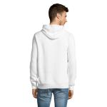 SLAM Unisex Hooded Sweater, white White | XS