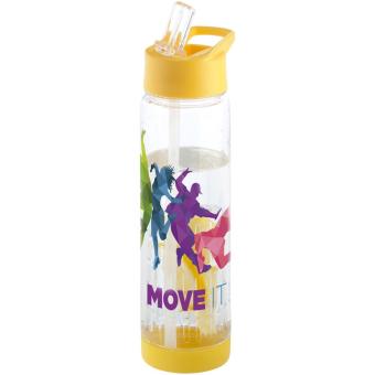 Tutti frutti 740 ml Tritan™ Sportflasche mit Infuser Transparent gelb