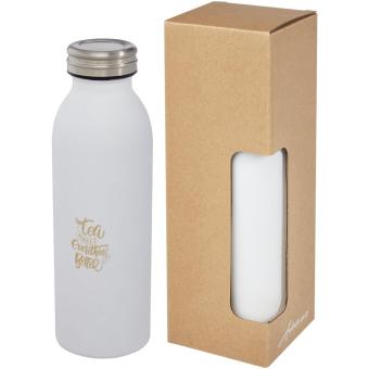 Riti 500 ml copper vacuum insulated bottle White