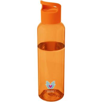 Sky  650 ml Sportflasche aus recyceltem Kunststoff Orange