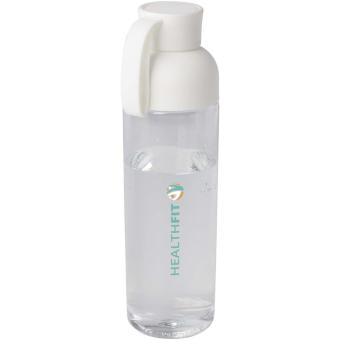 Illuminate 600 ml RPET-Wasserflasche Weiß