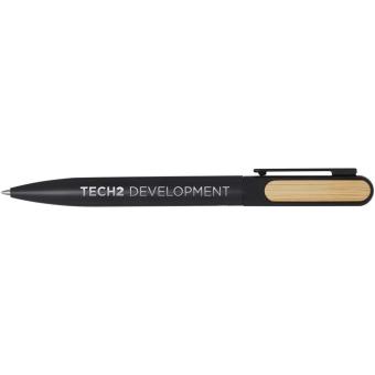 Blanca recycled aluminium ballpoint pen Black