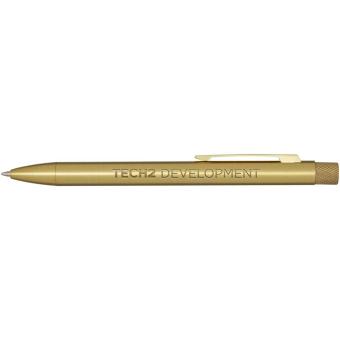 Beatriz recycled brass ballpoint pen Gold