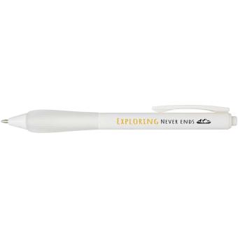 Lorena RABS ballpoint pen, white White,transparent