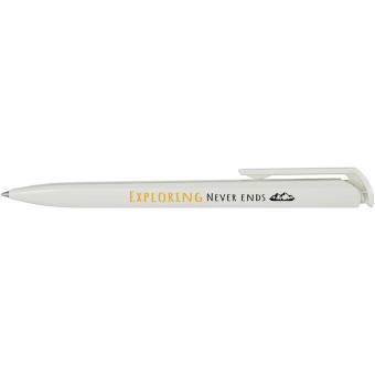 Lucia recycled plastic ballpoint pen White