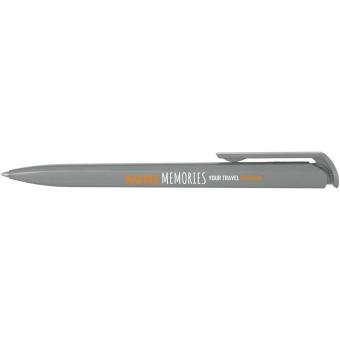 Lucia recycled plastic ballpoint pen Convoy grey