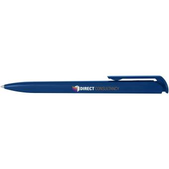 Lucia recycled plastic ballpoint pen Aztec blue