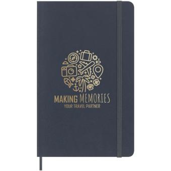 Moleskine 100% VEGEA® Capri L soft cover notebook - ruled Corporate blue