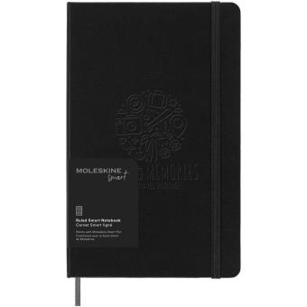 Moleskine Large Smart Notizbuch – liniert Schwarz