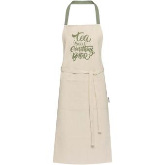 Nia 200 g/m² recycled cotton apron Mint