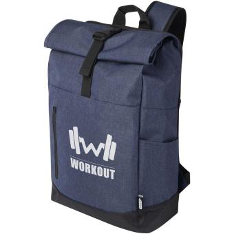 Hoss 15,6" Rolltop Laptop-Rucksack 12L Heather Navy