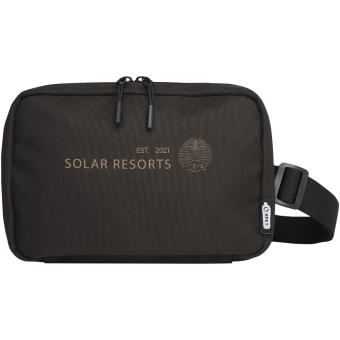 Roam GRS recycled modular toiletry bag Black