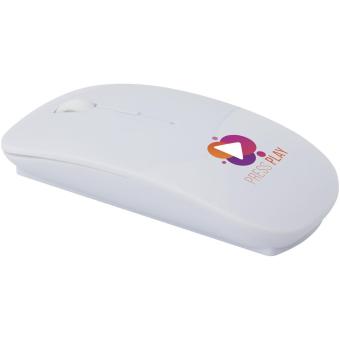 Menlo RCS recycled plastic wireless mouse White