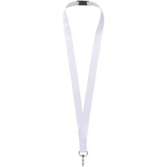 Addie Sublimation Lanyard, schwarz/weiss Schwarz/weiss | 10mm