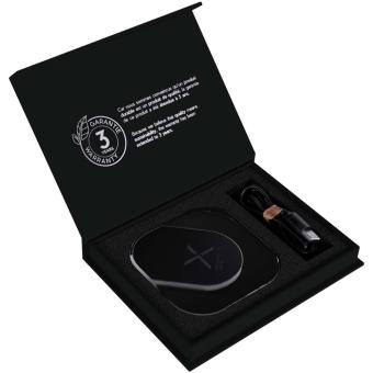 SCX.design W36 transparent wireless charging base Black