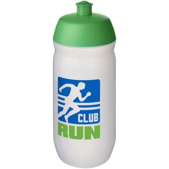 HydroFlex™ Clear 500 ml squeezy sport bottle Green