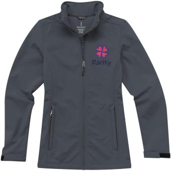 Maxson women's softshell jacket, graphite Graphite | M