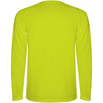 Montecarlo Langarm-Sport-Shirt für Kinder, gelb Gelb | 4