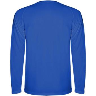 Montecarlo Langarm-Sport-Shirt für Kinder, Blau Blau | 4