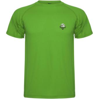 Montecarlo short sleeve kids sports t-shirt, fern green Fern green | 4