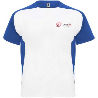 Bugatti Sport T-Shirt für Kinder, weiß/königsblau Weiß/königsblau | 4