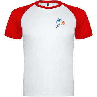 Indianapolis Sport T-Shirt für Kinder, weiß/rot Weiß/rot | 4