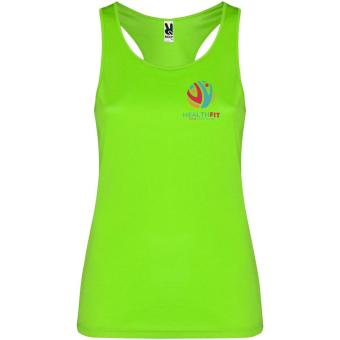 Schura Sport Top für Damen, Limone Limone | L