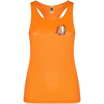 Shura women's sports vest, fluor orange Fluor orange | L