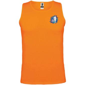 Andre men's sports vest, fluor orange Fluor orange | L