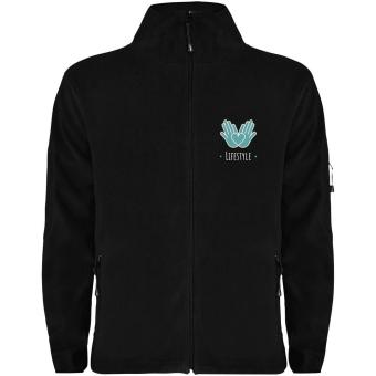 Luciane Microfleecejacke für Herren, schwarz Schwarz | L