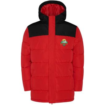 Tallin Steppjacke Unisex, rot/schwarz Rot/schwarz | L