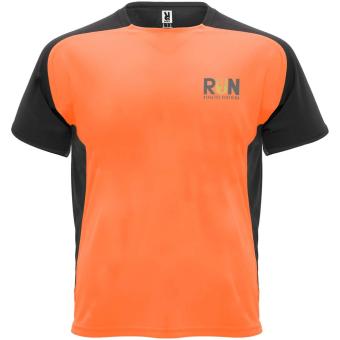 Bugatti short sleeve unisex sports t-shirt, orange Orange | L