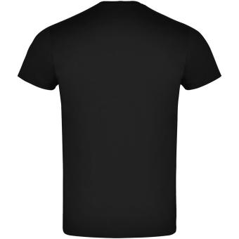 Atomic short sleeve unisex t-shirt, black Black | 2XL