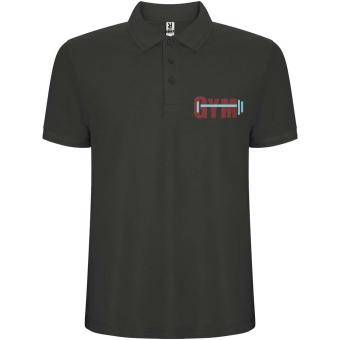 Pegaso Premium Poloshirt für Herren, Dunkles Blei Dunkles Blei | L