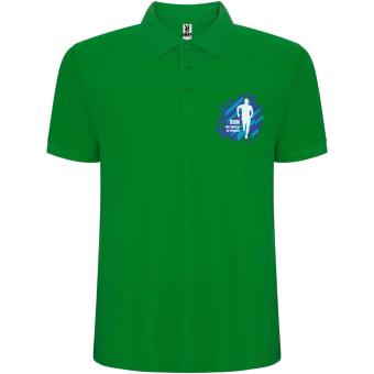 Pegaso Premium Poloshirt für Herren, rosa/weiß Rosa/weiß | L