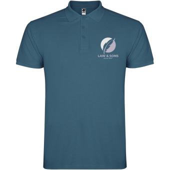 Star Poloshirt für Herren, blau Blau | L