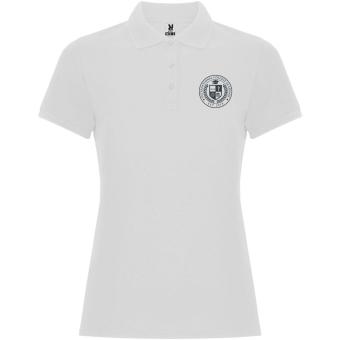 Pegaso Premium Poloshirt für Damen, weiß Weiß | L