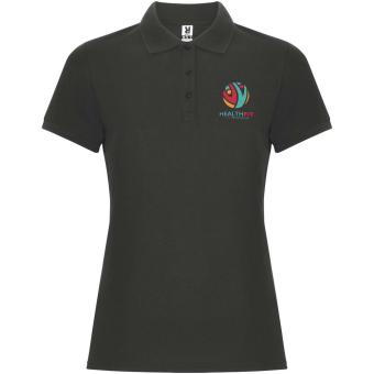 Pegaso Premium short sleeve women's polo, dark lead Dark lead | L