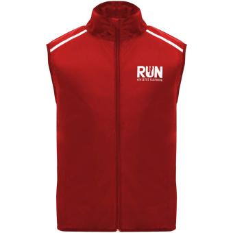 Jannu leichte Laufweste Unisex, rot Rot | XS