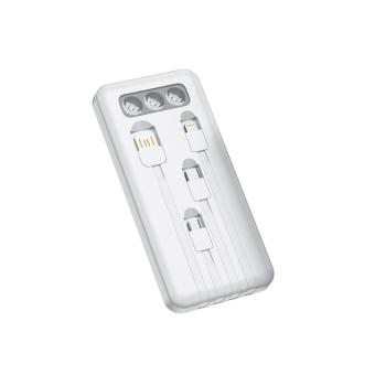 Powerbank Quattro 4-in-1 Weiß | 20.000 mAh