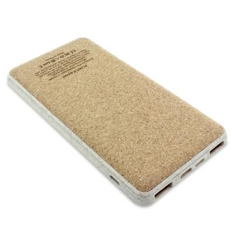 ECO Powerbank Kork, 10.000 mAh Nature | 10.000 mAh