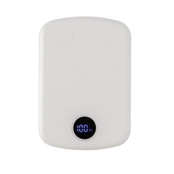 XD Collection MagBoost RCS recycled plastic 5000 mah magnetic powerbank White