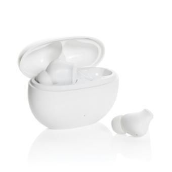 XD Collection Prolink RCS recycled plastic hybrid ANC/ENC earbud White