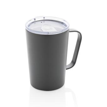 XD Collection RCS Recycled stainless steel modern vacuum mug with lid Convoy grey