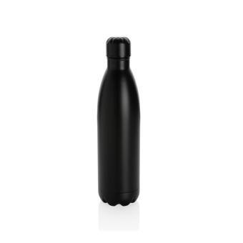 XD Collection Solid colour vacuum stainless steel bottle 750ml Black