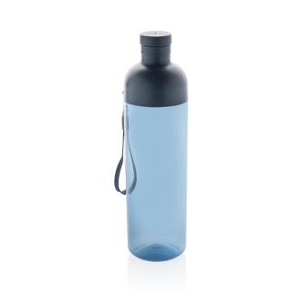 XD Collection Impact auslaufsichere Wasserflasche aus RCS recyc. PET 600ml Navy